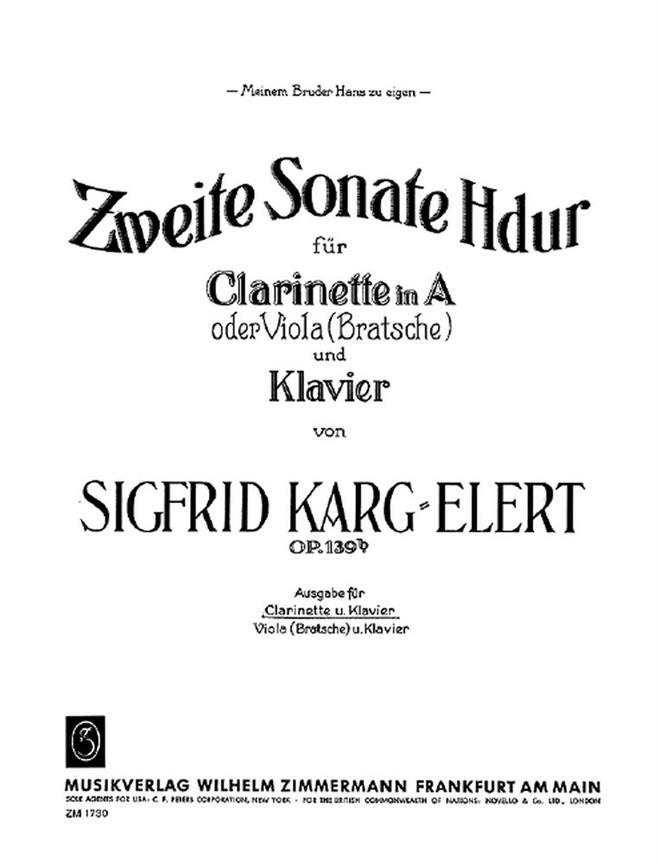 2. Sonate H-Dur op. 139b
